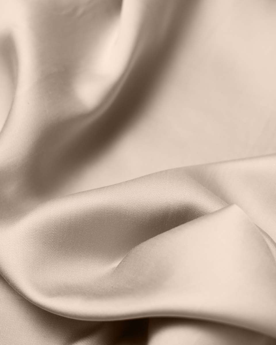 Silky Bamboo Duvet Cover, Champagne - Image 3