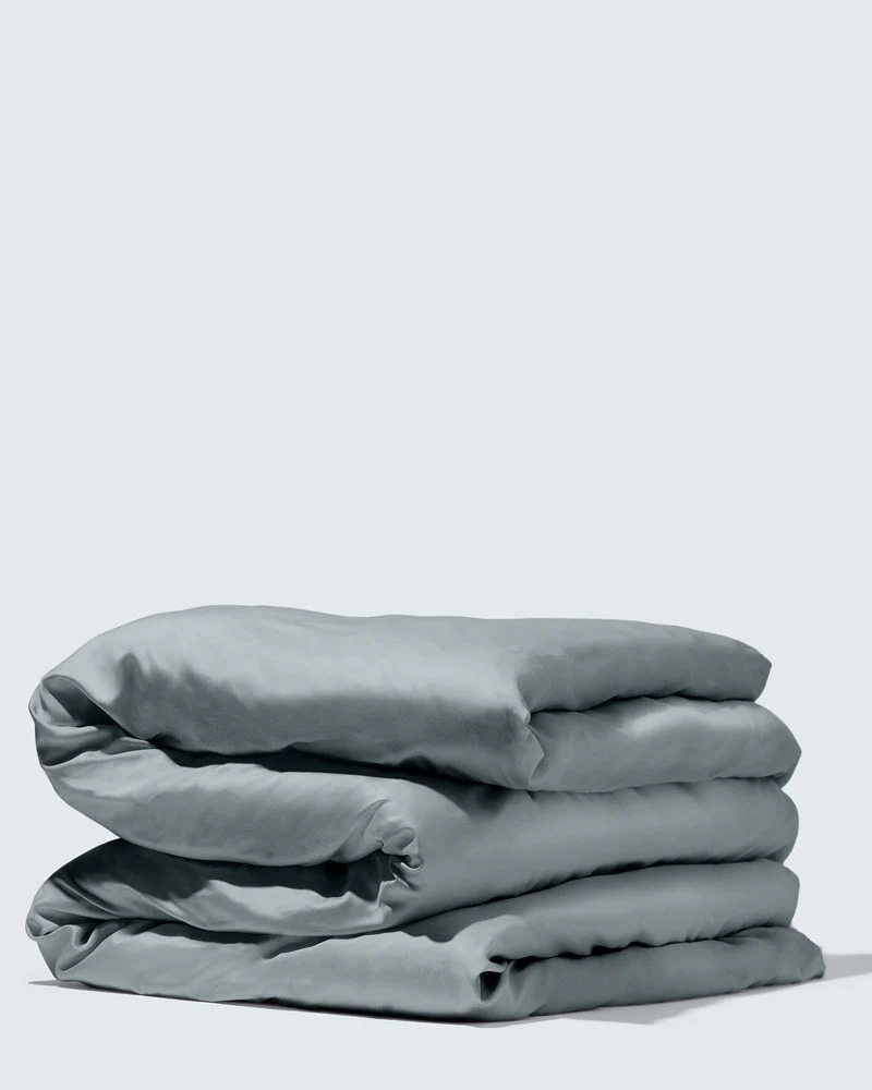 Silky Bamboo Duvet Cover, Wolken grijs