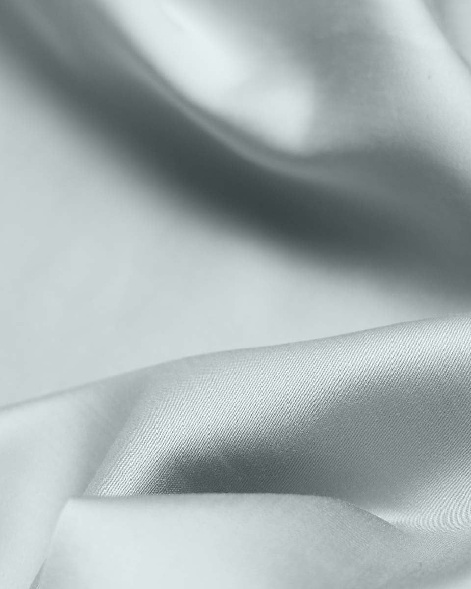 Silky Bamboo Flat Sheet, Wolken grijs - Image 4