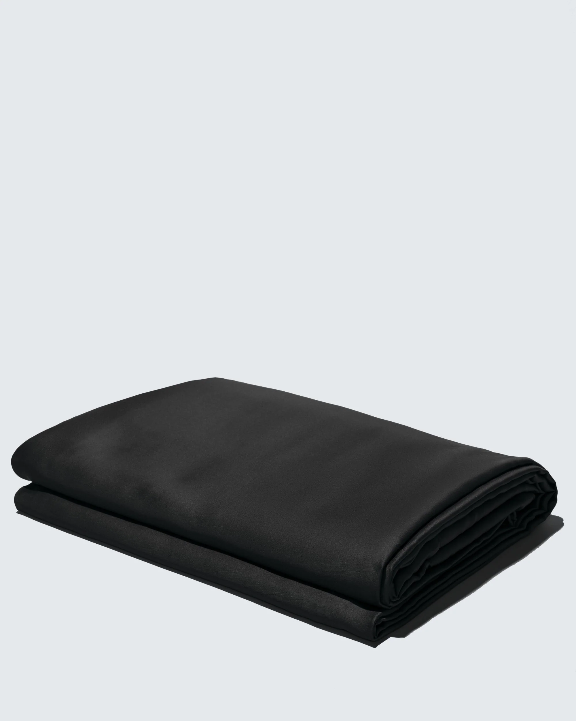 Silky Bamboo Flat Sheet, Gitzwart