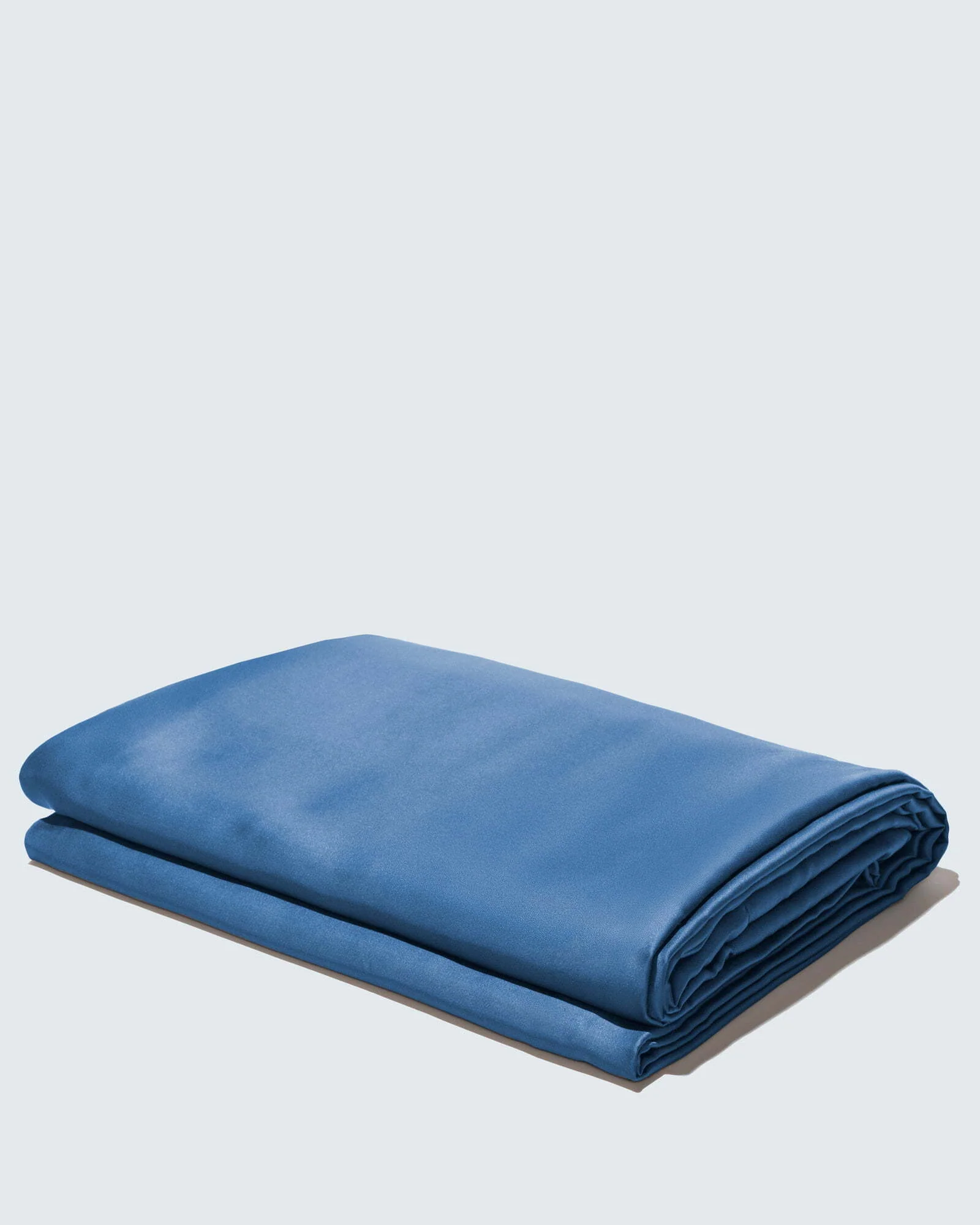 Silky Bamboo Flat Sheet, Middernachtblauw