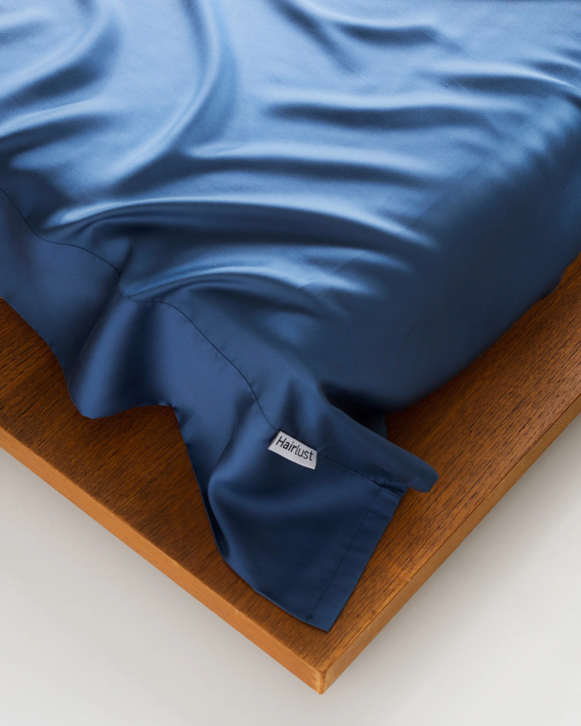 Silky Bamboo Flat Sheet, Middernachtblauw - Image 2