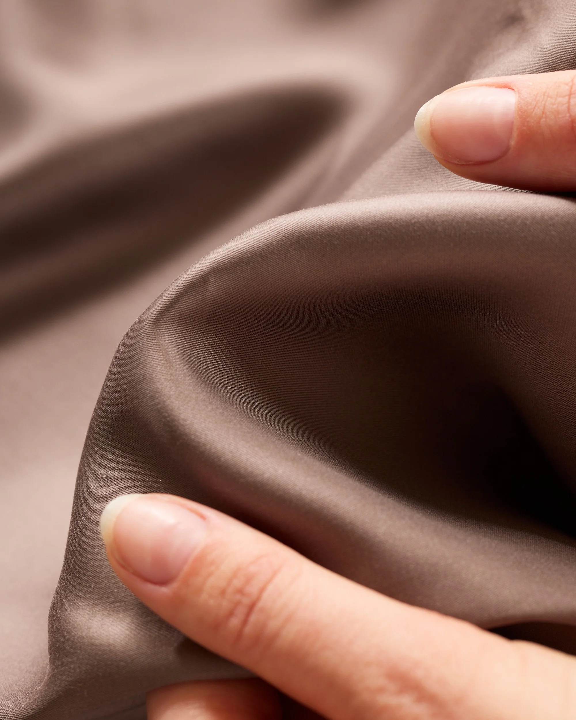 Silky Bamboo Pillowcase, Mokka - Image 5