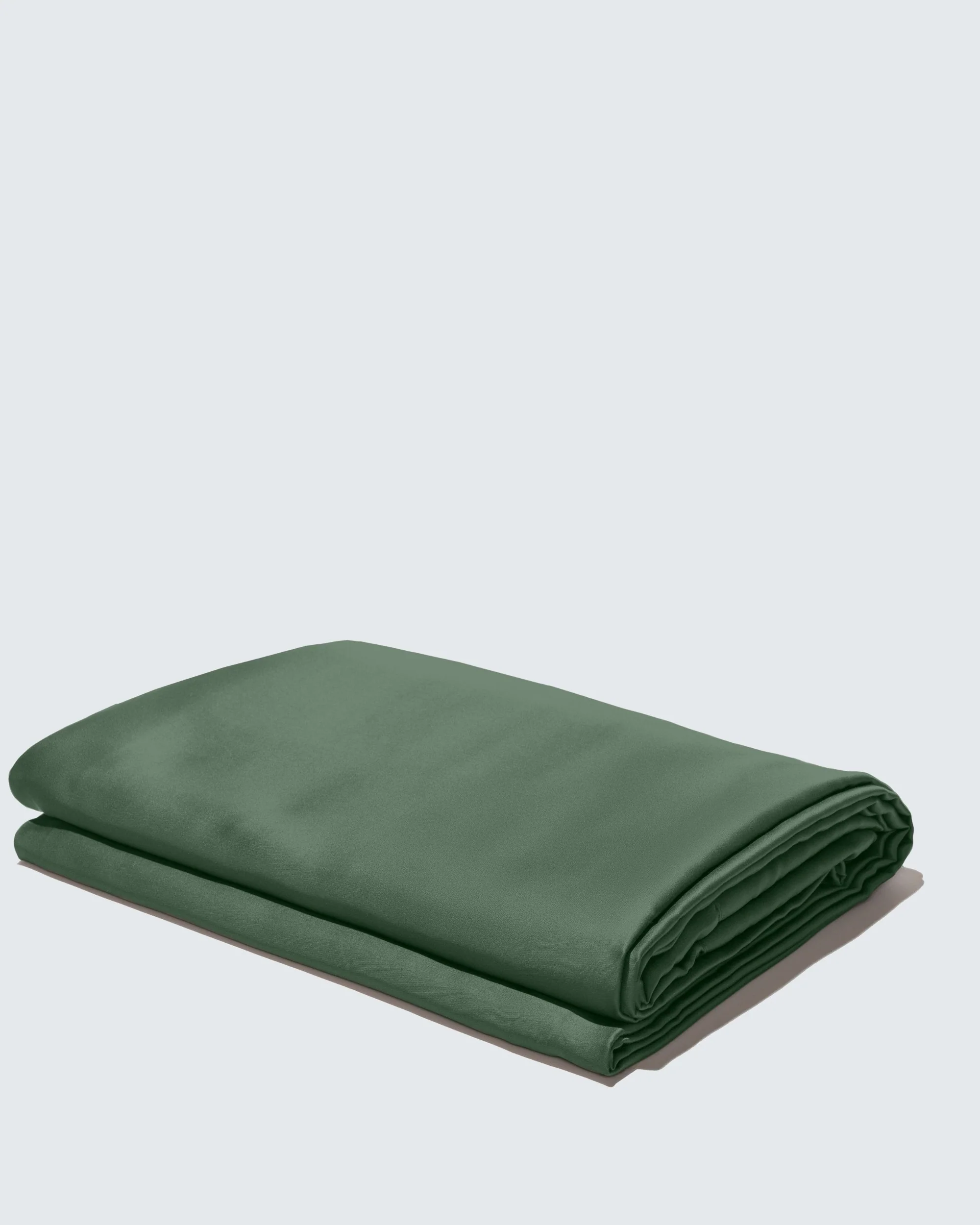 Silky Bamboo Flat Sheet, Olijfgroen