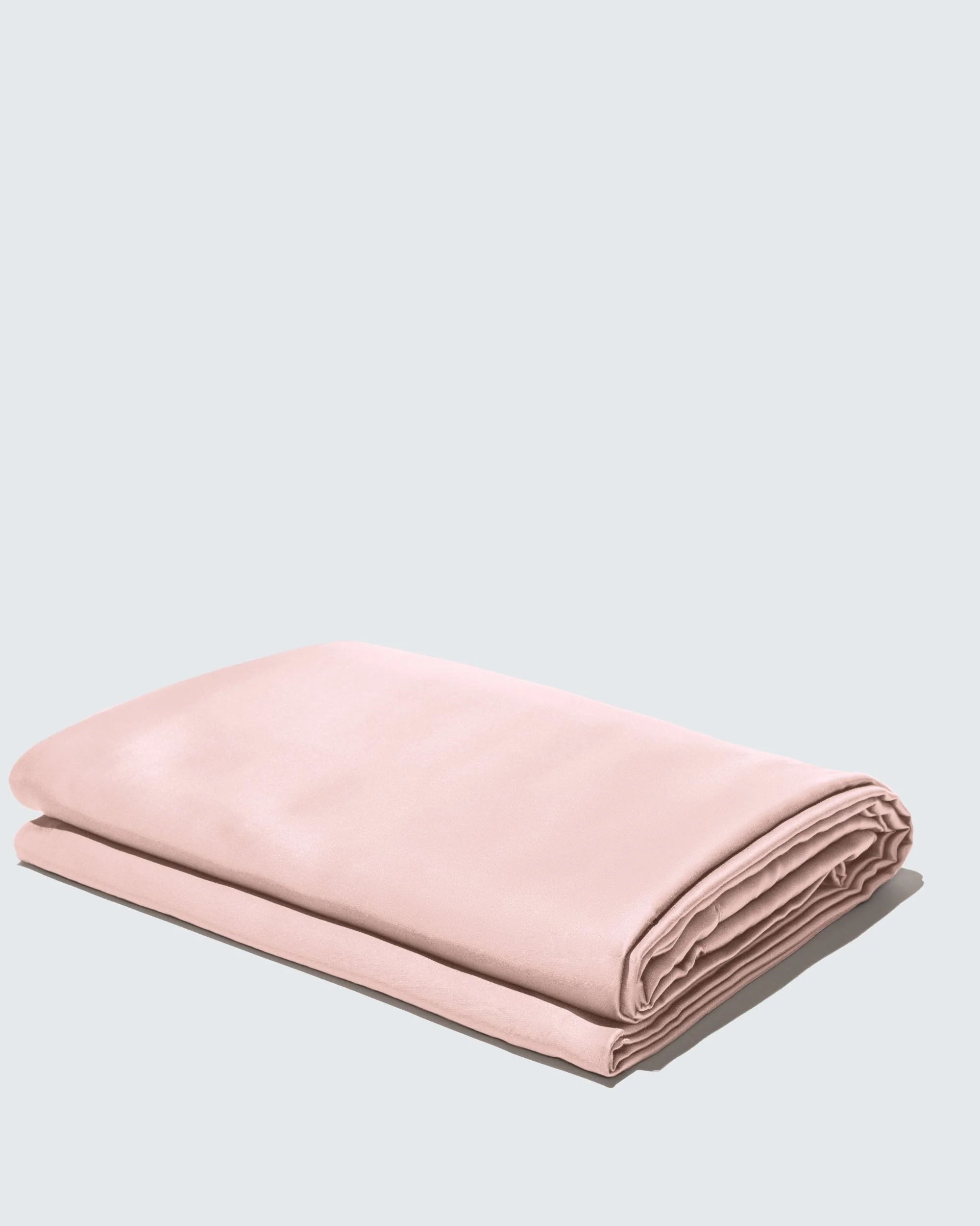 Silky Bamboo Flat Sheet, Poeder roze