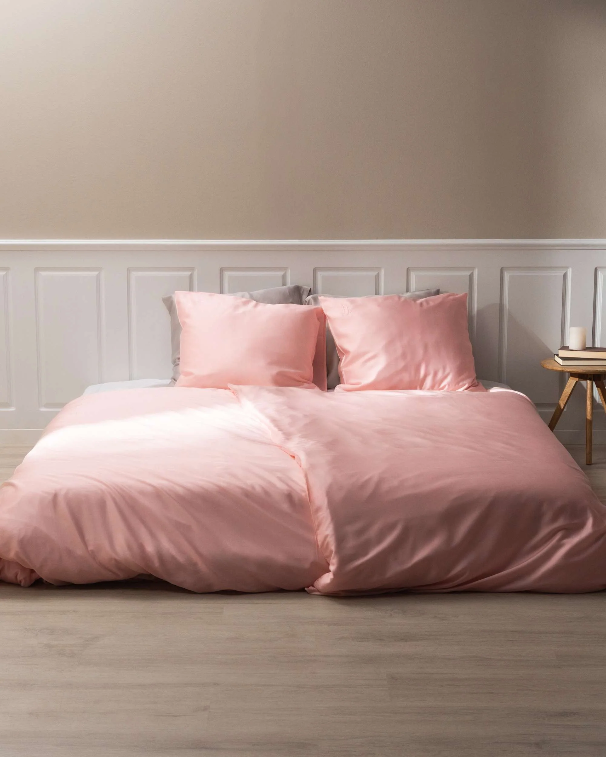 Silky Bamboo Flat Sheet, Poeder roze - Image 2
