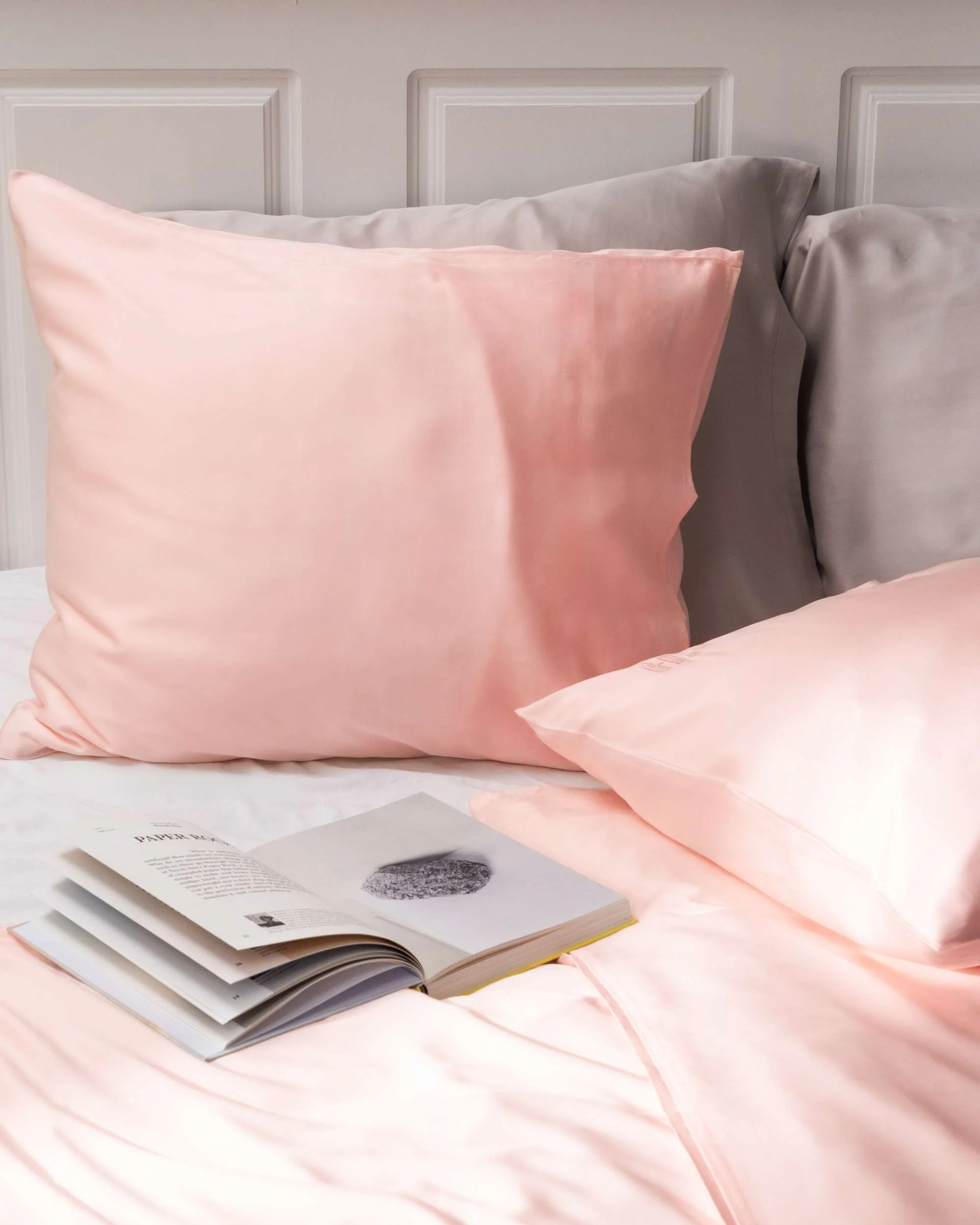 Silky Bamboo Flat Sheet, Poeder roze - Image 3