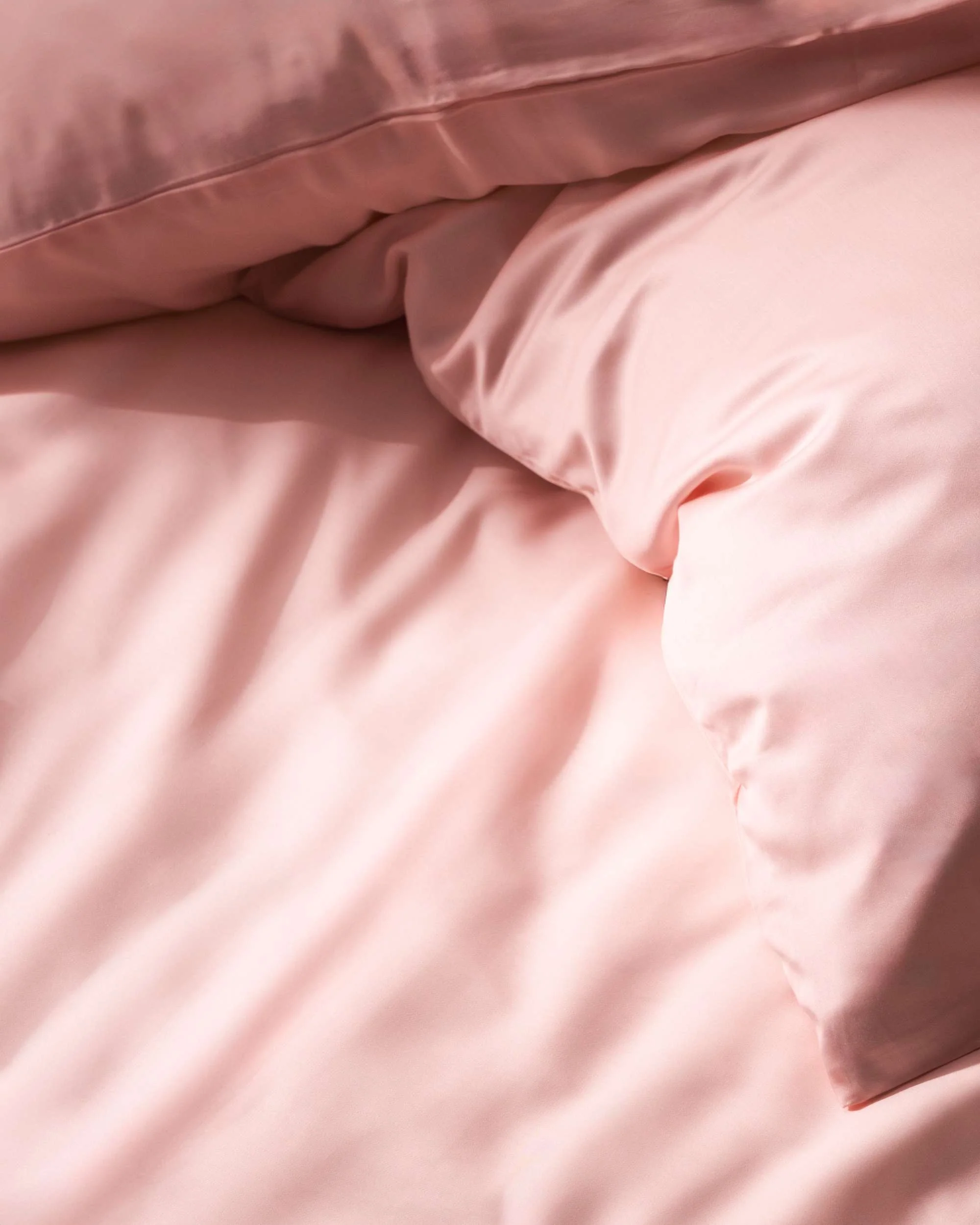Silky Bamboo Flat Sheet, Poeder roze - Image 4