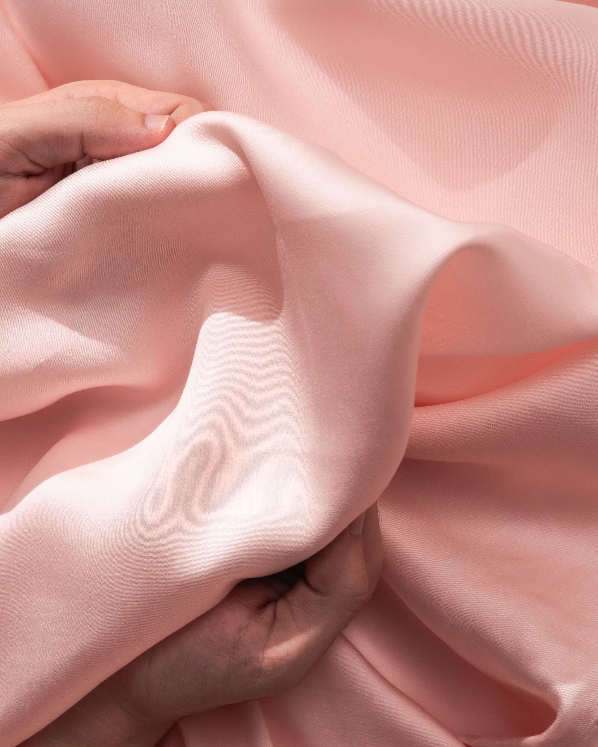Silky Bamboo Flat Sheet, Poeder roze - Image 5