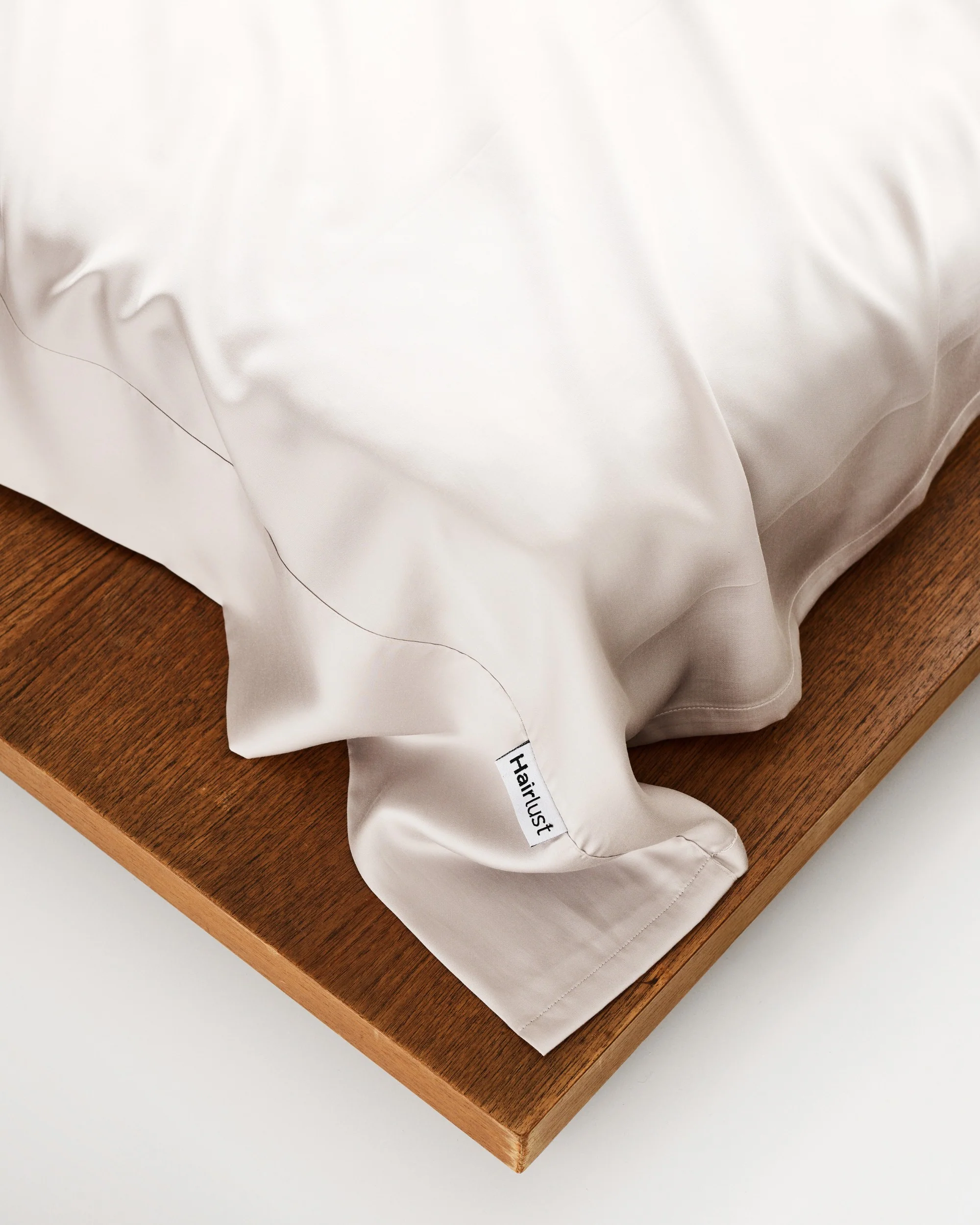 Silky Bamboo Flat Sheet, Zacht grijs - Image 2