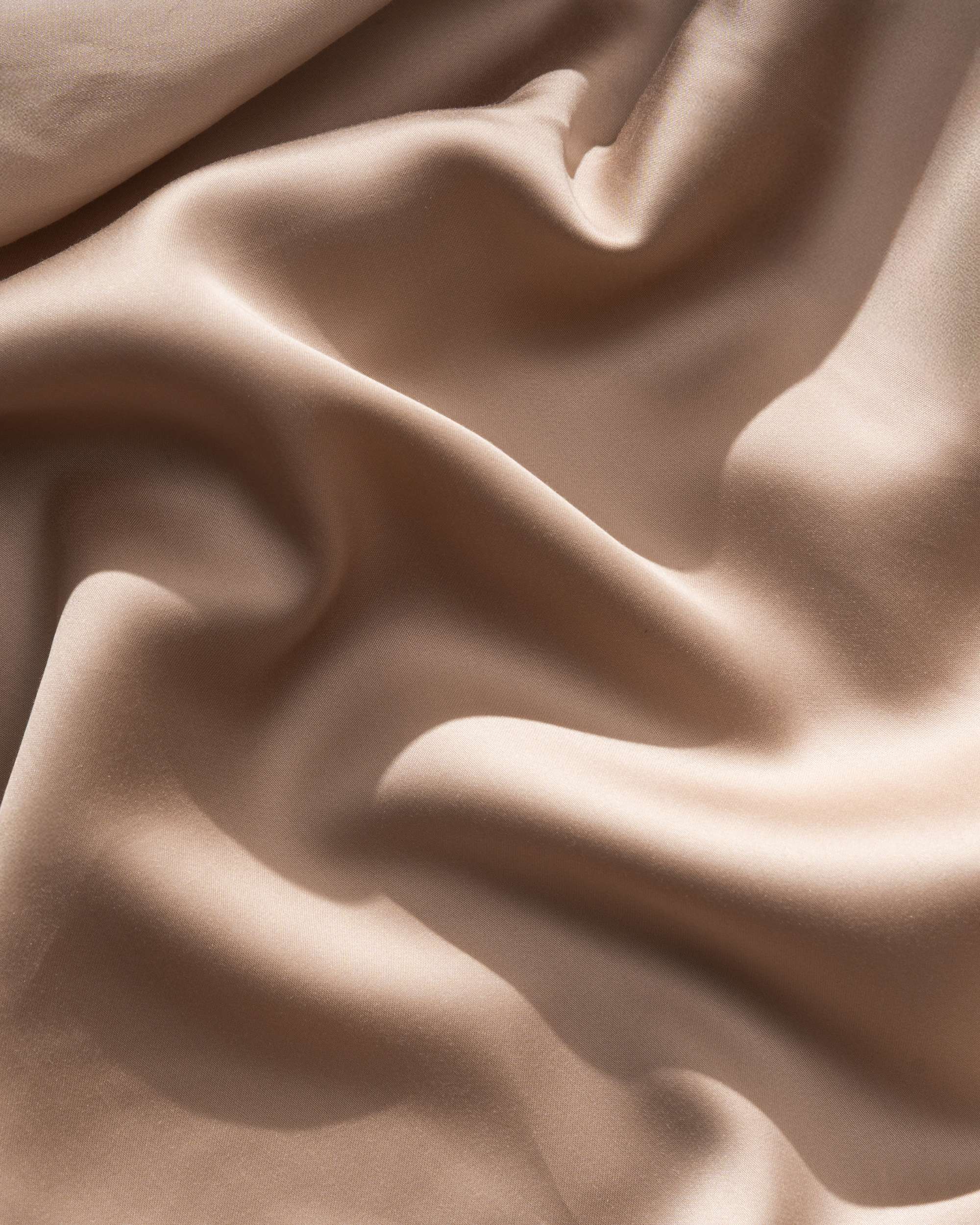 Silky Bamboo Flat Sheet, Taupe - Image 6