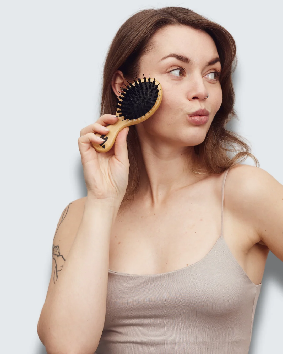 Vegan Bristle Brush, Small - Image 2